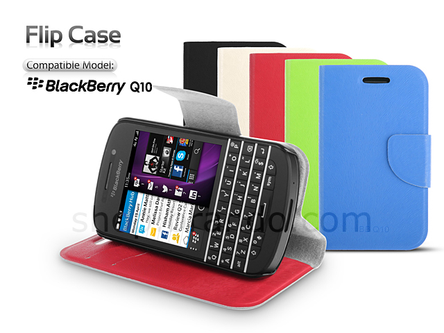 BlackBerry Q10 Flip Case
