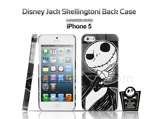 iPhone 5 / 5s Disney Jack Skellingtoni Back Case