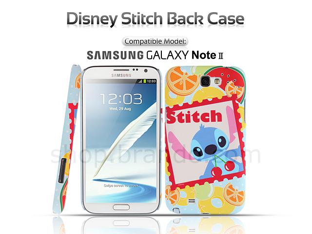 Samsung Galaxy Note II Disney Stitch Back Case