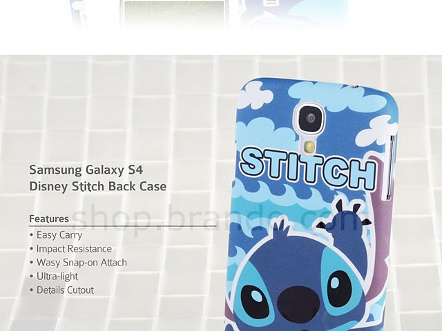 Samsung Galaxy S4 Disney Stitch Back Case