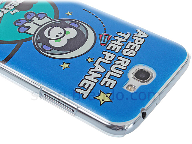 Samsung Galaxy Note II GT-N7100 APESTORE - Spaceman Apes Back Case