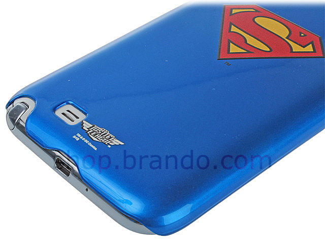 Samsung Galaxy Note II GT-N7100 DC Comics Heroes - Superman Back Case (Limited Edition)