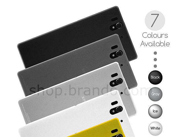 Matted Color Sony Xperia Z Soft Back Case