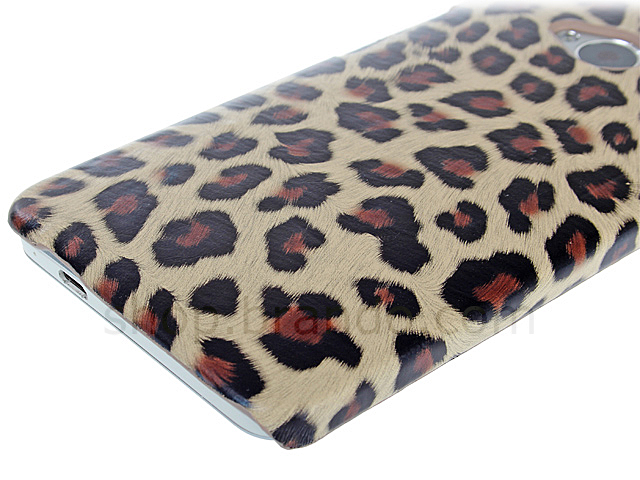 HTC One Leopard Stripe Back Case