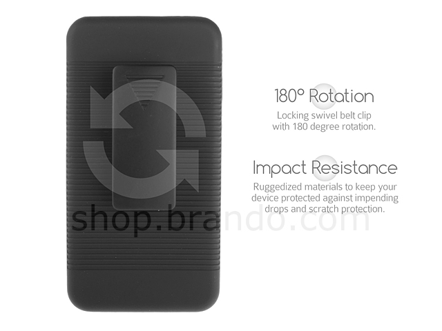 HTC One Protective Case with Holster