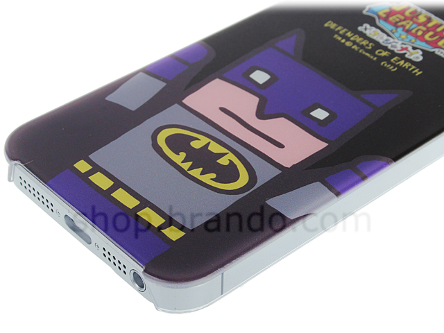 iPhone 5 / 5s Justice League X Korejanai DC Comics Heroes - Batman Back Case (Limited Edition)