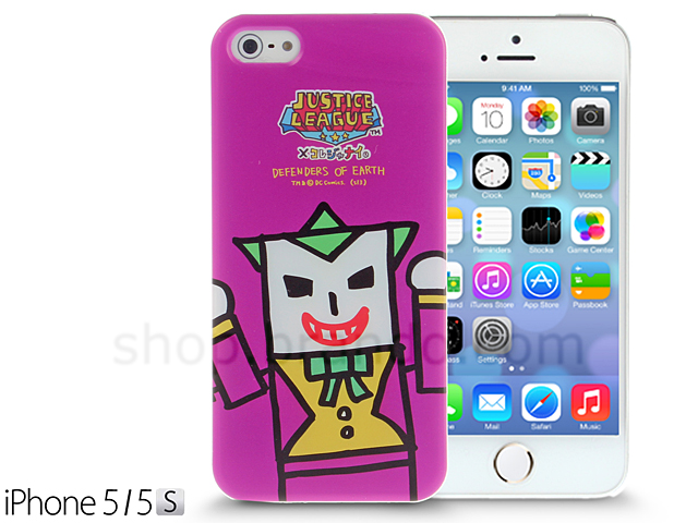 iPhone 5 / 5s Justice League X Korejanai DC Comics Heroes - Joker Back Case (Limited Edition)