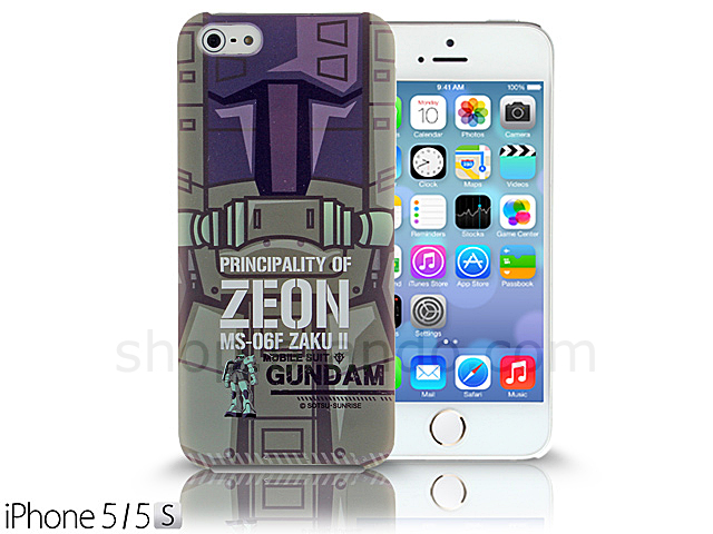 iPhone 5 / 5s MS-06F ZAKU II Back Case (Limited Edition)