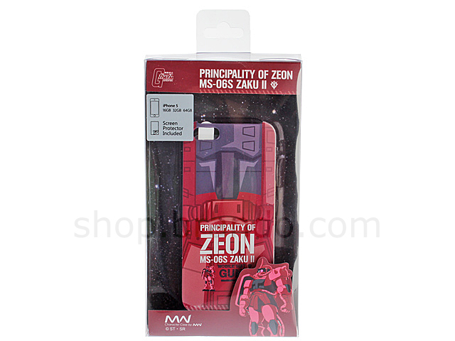 iPhone 5 / 5s MS-06S ZAKU II Back Case (Limited Edition)