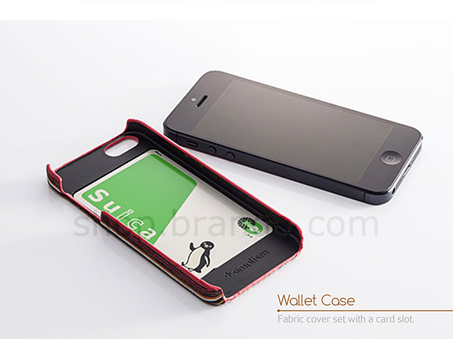 Simplism Fabric Cover Set for iPhone 5 / 5s (2nd version)