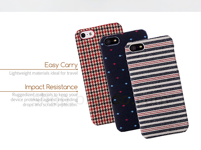 Simplism Fabric Cover Set for iPhone 5 / 5s (2nd version)