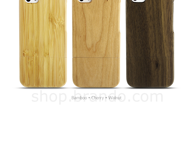 iPhone 5c Wooden Back Case