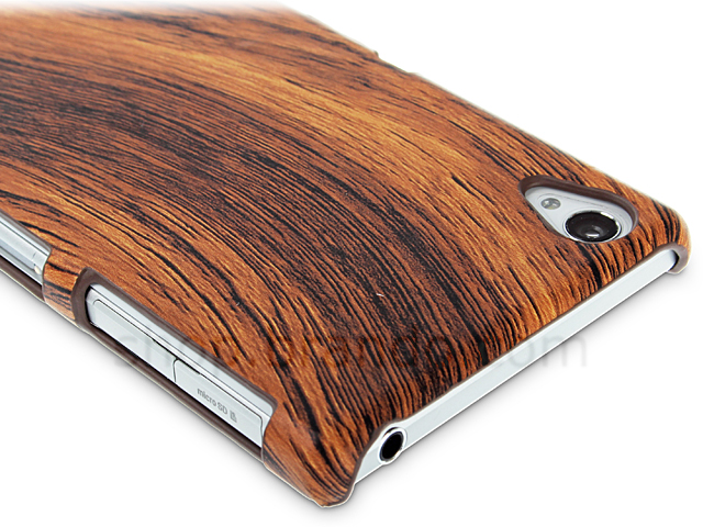 Sony Xperia Z1 Woody Patterned Back Case