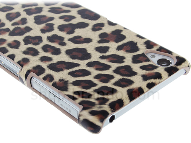 Sony Xperia Z1 Leopard Stripe Back Case
