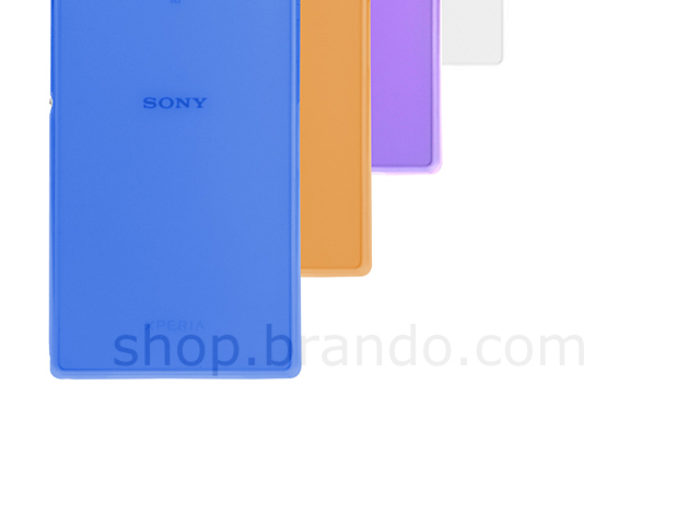 Matted Color Sony Xperia Z1 Soft Back Case