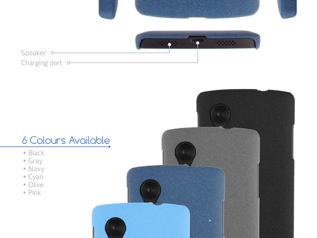 Google Nexus 5 Marble Pattern Protective Back Case