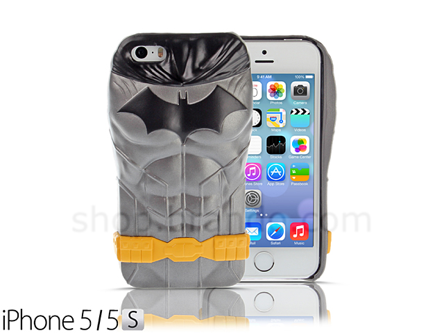 iPhone 5 / 5s / SE The New 52 DC Comics Characters 3D Protective Case - Batman