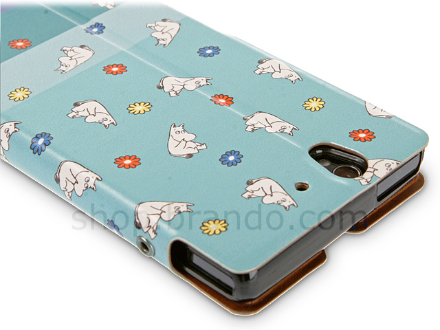 Sony Xperia Z MOOMIN - Floral Moomin Folio Case (Limited Edition)