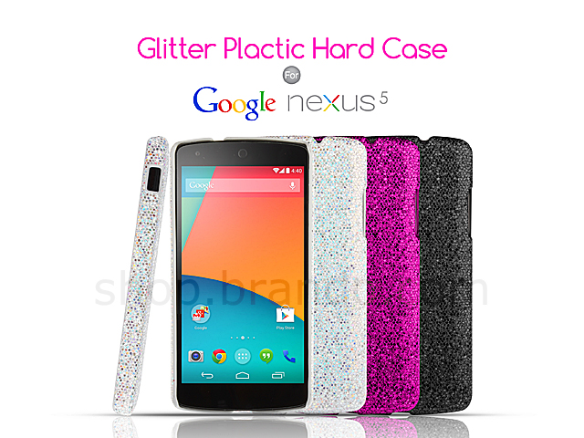 Google Nexus 5 Glitter Plactic Hard Case