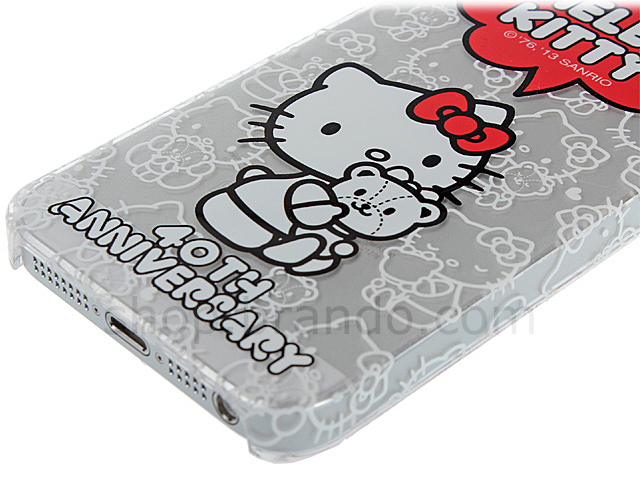 iPhone 5 / 5s Hello Kitty 40th Anniversary - Many Many Cuddle Bear Transparent Case (Limited Edition)