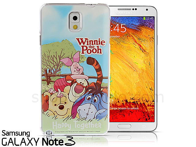 Samsung Galaxy Note 3 Disney - Winnie the Pooh Happy Together Back Case (Limited Edition)