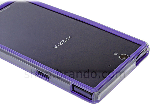 Sony Xperia Z Transparent Ultra Slim Bumper