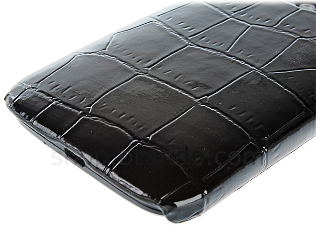 Motorola Moto G Crocodile Leather Back Case
