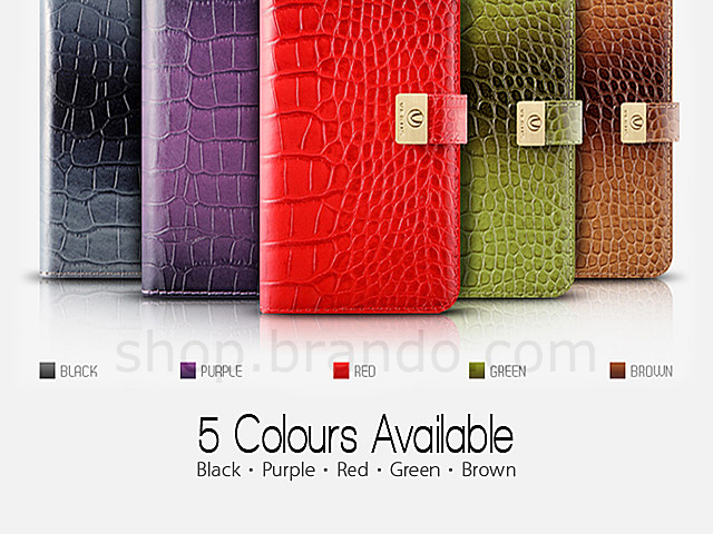 Verus Crocodile Metal Leather Case For iPhone 5/5s