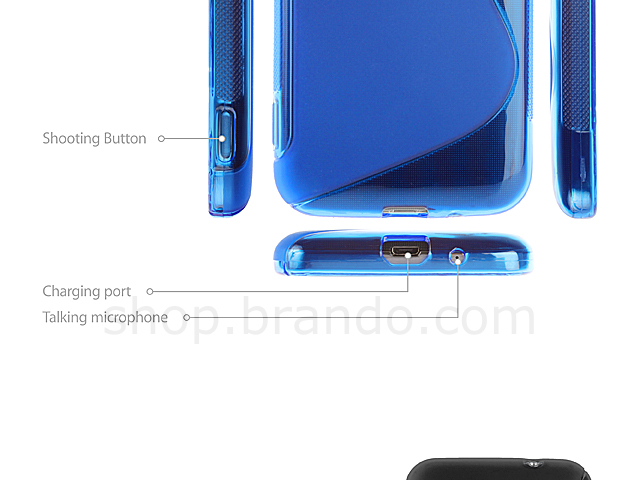 Samsung Galaxy Core Advance Wave Plastic Back Case