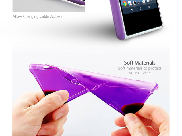 Simplism Ultra Thin Cover Set for Sony Xperia Z2