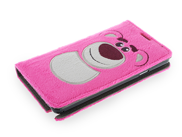 Samsung Galaxy Note 3 Toy Story - Lotso Plush Folio Case (Limited Edition)