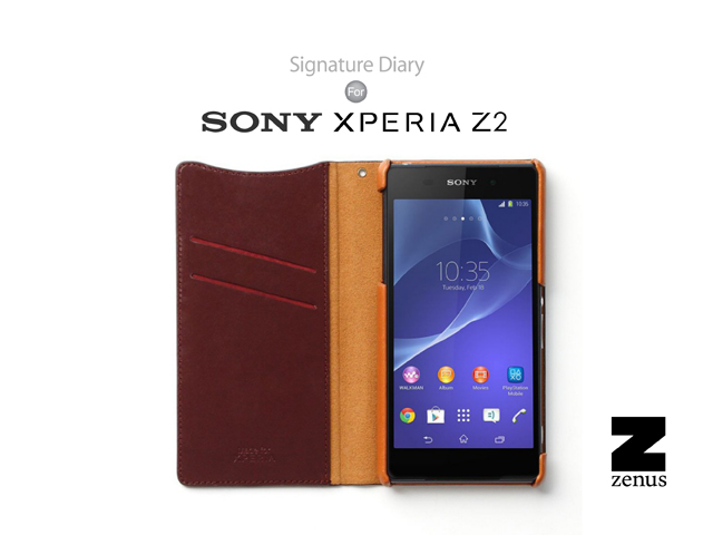 Zenus Signature Diary For Sony Xperia Z2