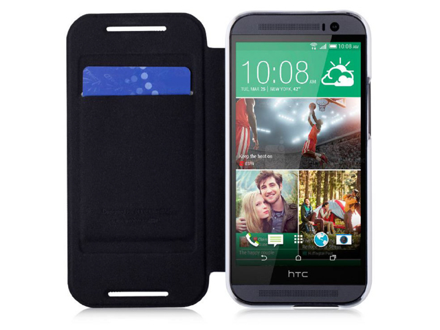 Momax Flip Diary - Zebra Series for HTC One (M8)