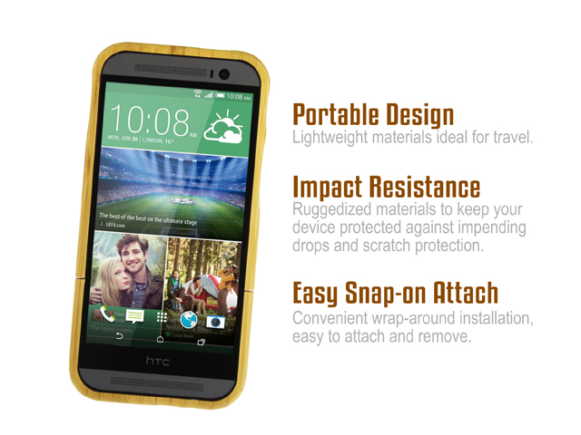 HTC One (M8) Woody Case