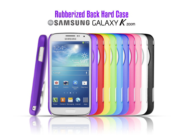 Samsung Galaxy K Zoom Rubberized Back Hard Case