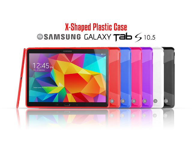 Samsung Galaxy Tab S 10.5 X-Shaped Plastic Back Case