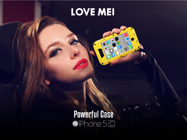 LOVE MEI iPhone 5c Powerful Case