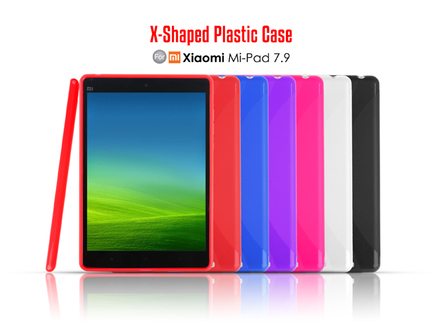 Xiaomi Mi Pad 7.9 X-Shaped Plastic Back Case