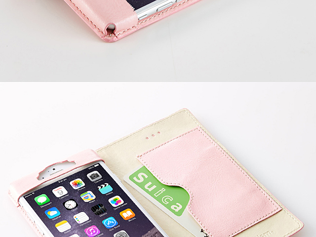 Simplism Thin Flip Case with Card Pocket for iPhone 6