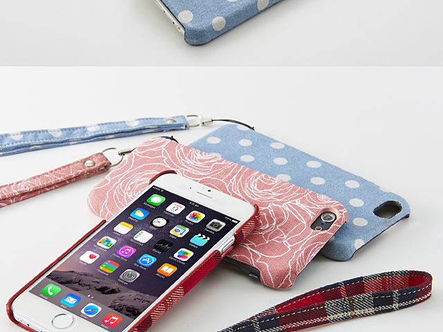 Simplism Fabric Case with Card Pocket for iPhone 6