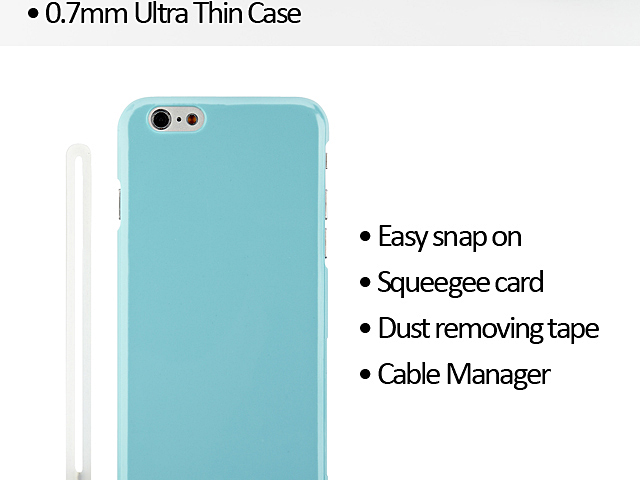 Simplism 0.7mm Ultra Thin Case Colorless Blender for iPhone 6
