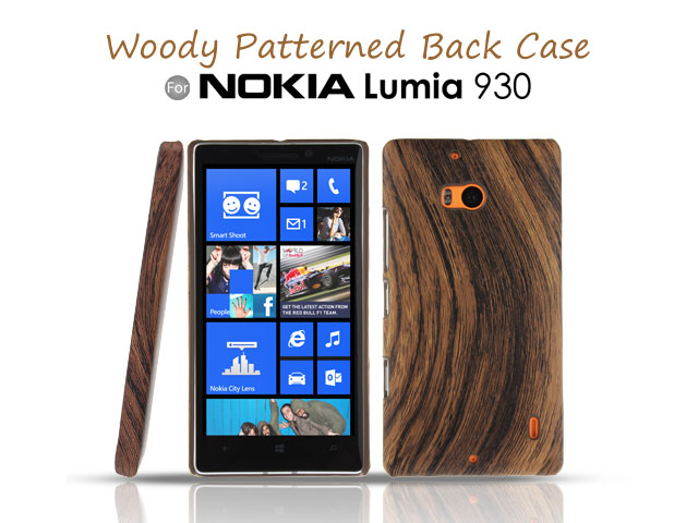 Nokia Lumia 930 Woody Patterned Back Case