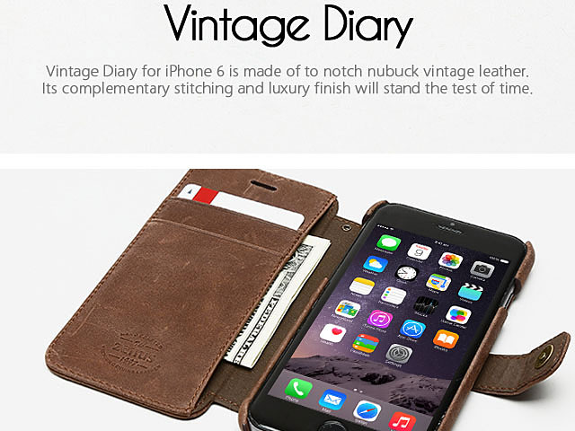 Zenus Vintage Diary for iPhone 6