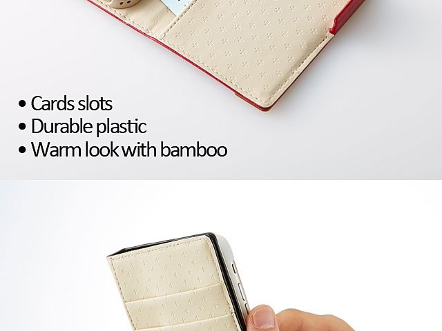 Simplism Flip Note Case with Card Pocket for iPhone 6 Plus