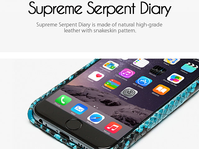 Zenus Supreme Serpent Diary for iPhone 6 Plus