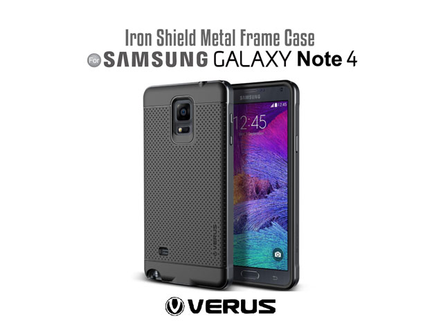 Verus Iron Shield Metal Frame Case for Samsung Galaxy Note 4