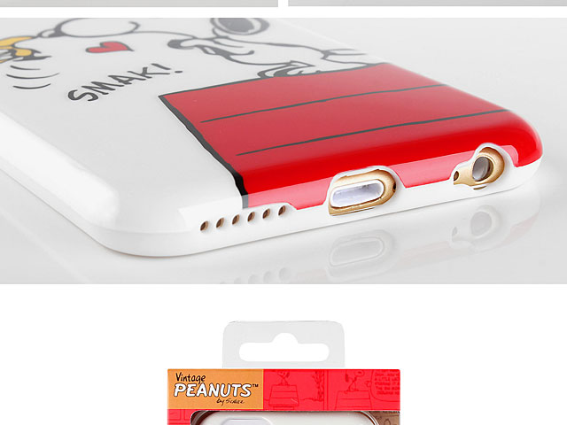 iPhone 6 Peanuts Snoopy Soft Case (SNG-87B)
