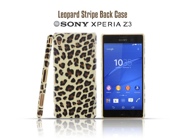 Sony Xperia Z3 Leopard Stripe Back Case