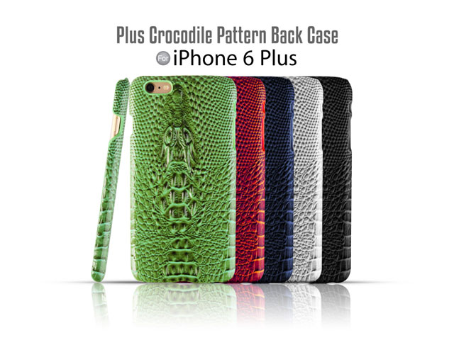 iPhone 6 Plus / 6s Plus Crocodile Pattern Back Case