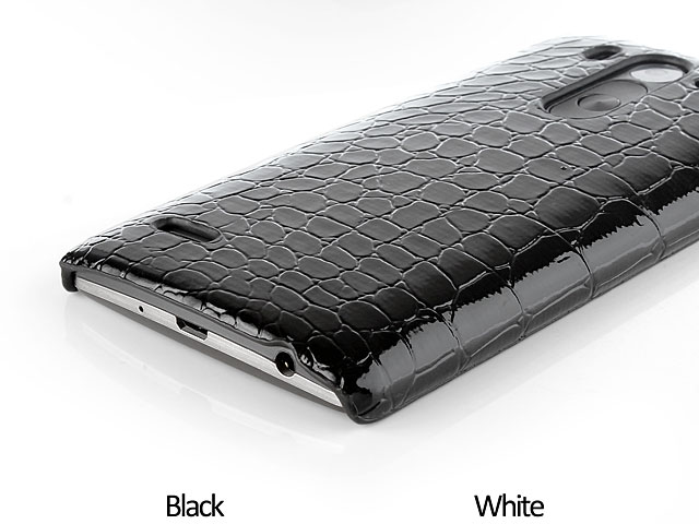 LG G3 S Crocodile Leather Back Case